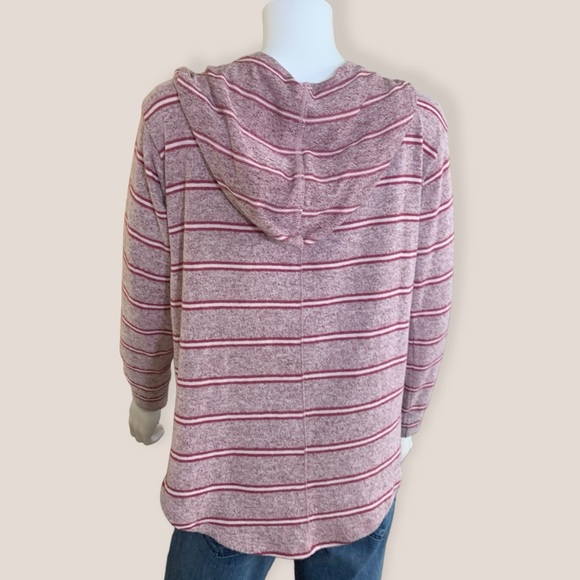 Market & Spruce Kallon Brushed Knit Hoodie Small - Picture 2 of 7